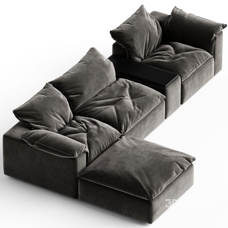 CLOUD ENSEMBLE MODULAIRE EN TISSU Un Monde plus Naturel N3 Image 1