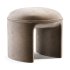 Tabouret Pouf En Bouclette - Thumbnail 3