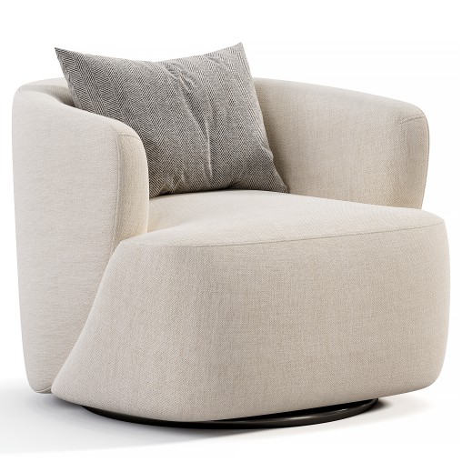 Pelton Swivel Chair By Brownandbeam