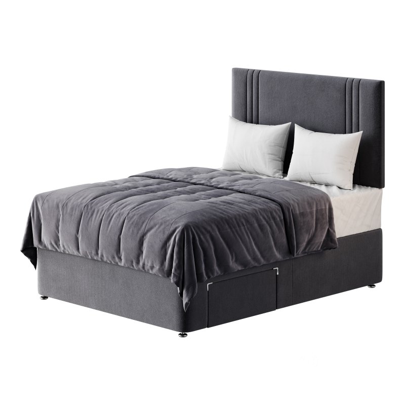 Slumberland Air Memory Divan Bed Set Image 3