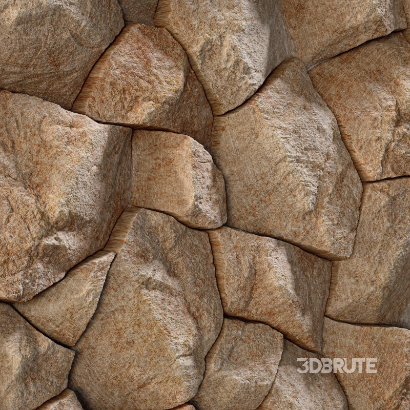 Stone Wall 25 (Seamless) Image 2