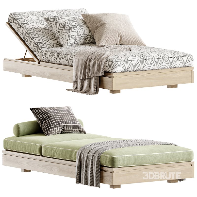 Avila Outdoor Sunlounger Image 4