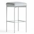 Maison Leather Backless Bar & Counter Stools - Thumbnail 1