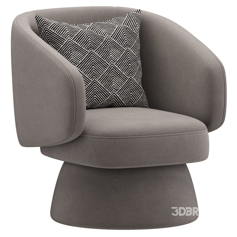 Air Swivel Armchair Image 2