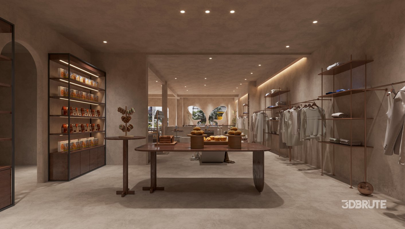 Coffee Bakery Clothing Store Image 3