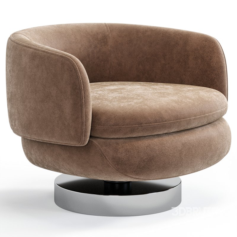 Vivienne Leather Armchair By Minotti Image 6