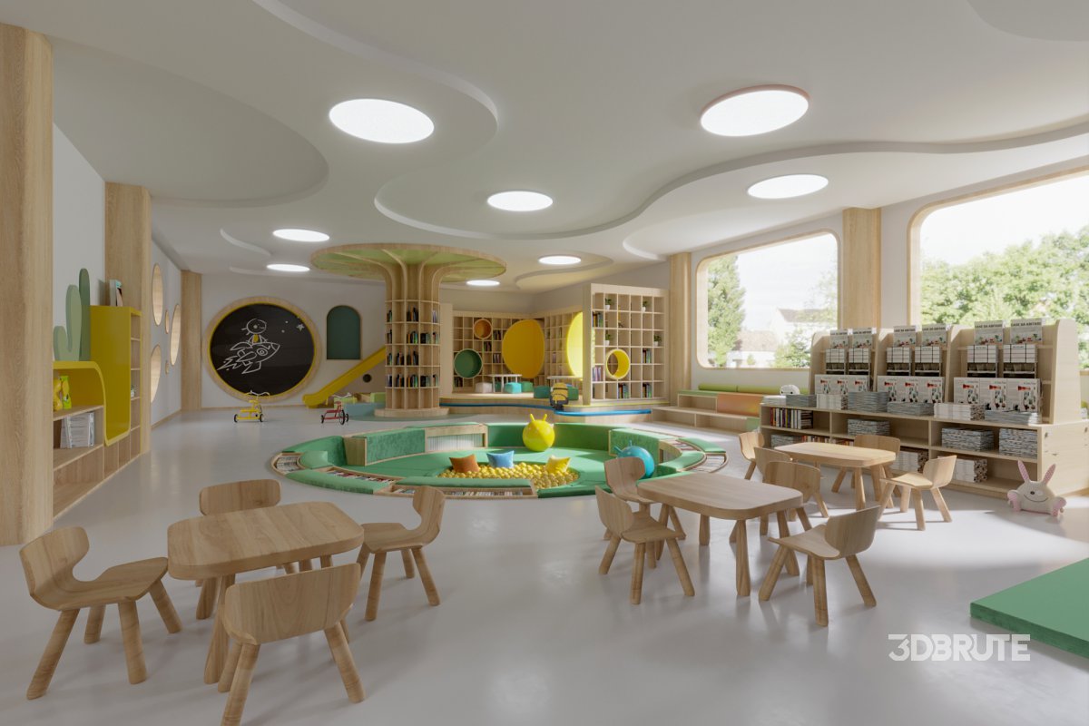 Children entertainment classroom Image 1