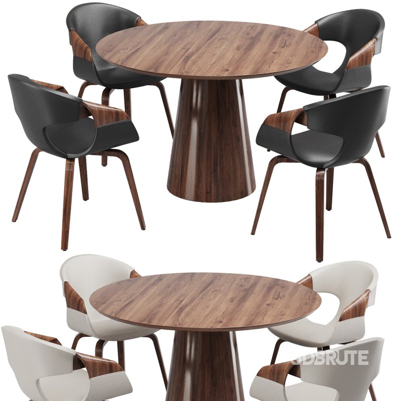 Dinning chair and table292 Image 1