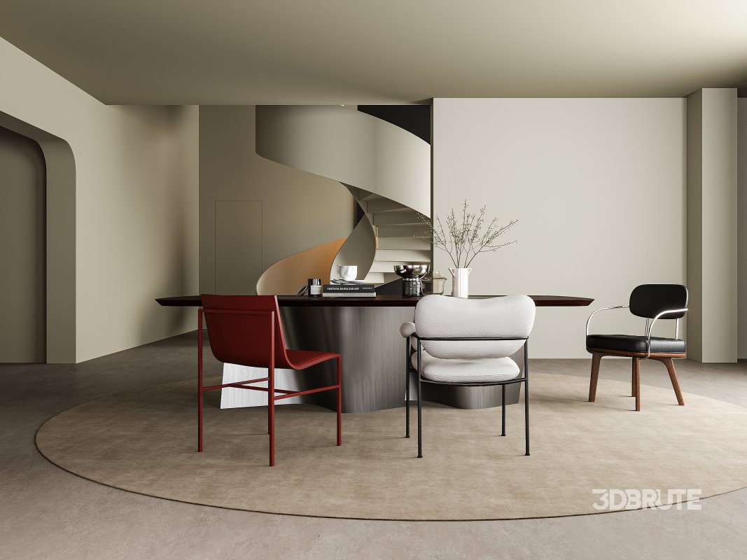 modern dining room Image 1