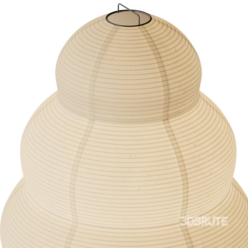 Japanese Paper Floor Lamp Image 4