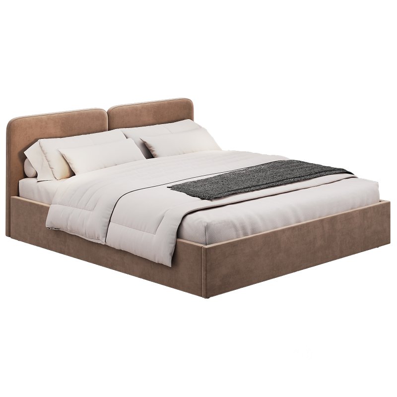 Vilena 180 Velvet Bed By divan ru Image 4