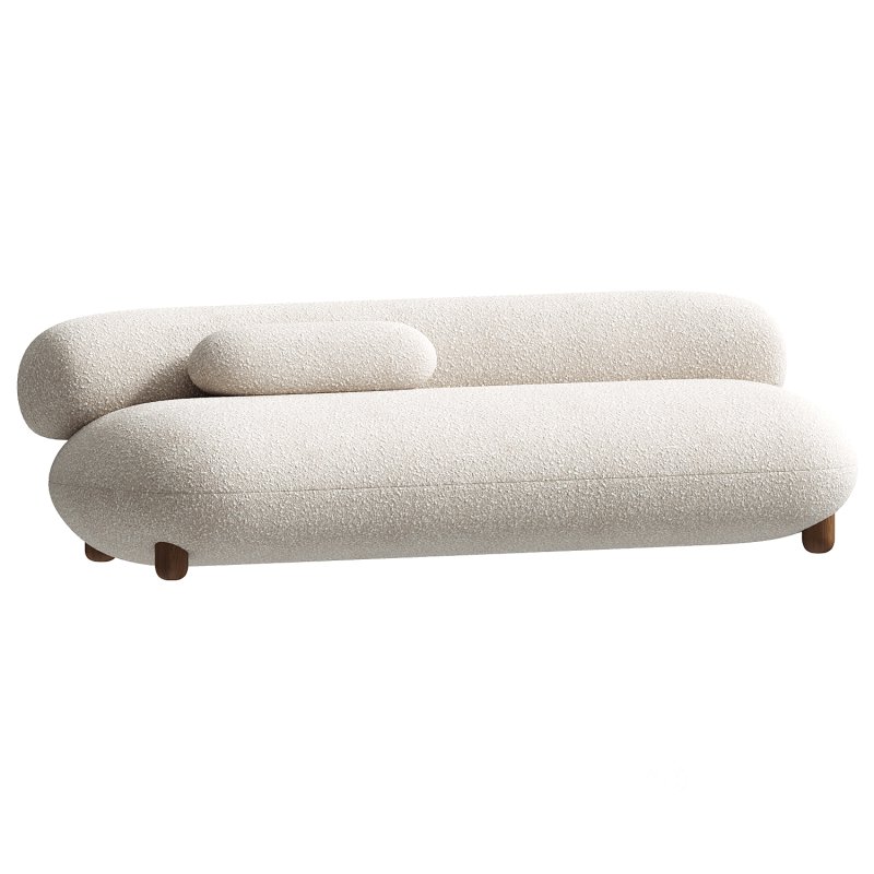 Modern Lounge Flock Sofa by NOOM Image 1
