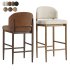 Eva Fabric Bar & Counter Stool-RH - Thumbnail 1