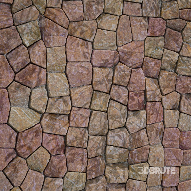 Stone Wall 30 (Seamless) Image 2