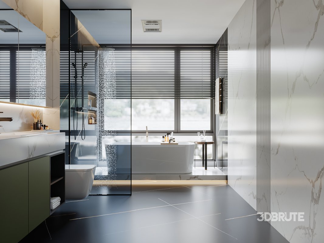 modern bathroom Image 1