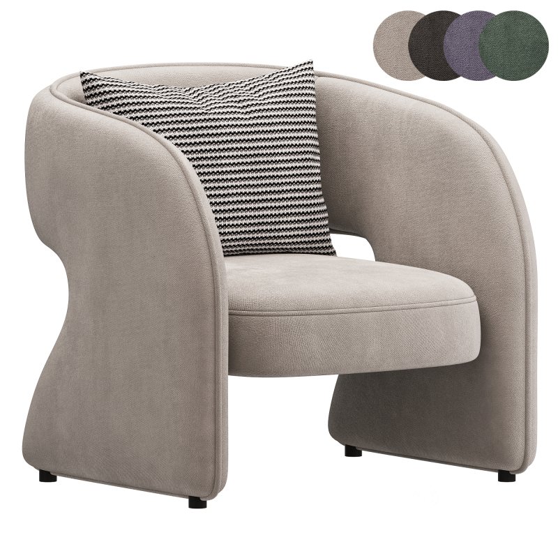 Stella Chair Merino Pearl Image 1