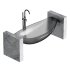 ABBER Kristall AT9704Rubin washbasin - Thumbnail 6