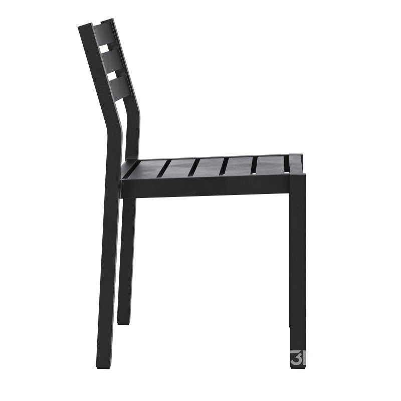 Portside Aluminum Outdoor Stacking Dining Chair-westelm Image 2