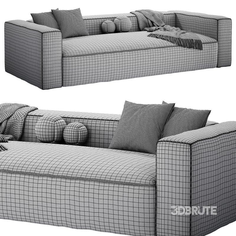 Bulky 2-sits sofa Image 7
