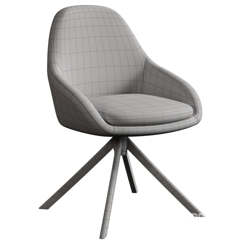 Kiana Chair Velvet Blue Image 3