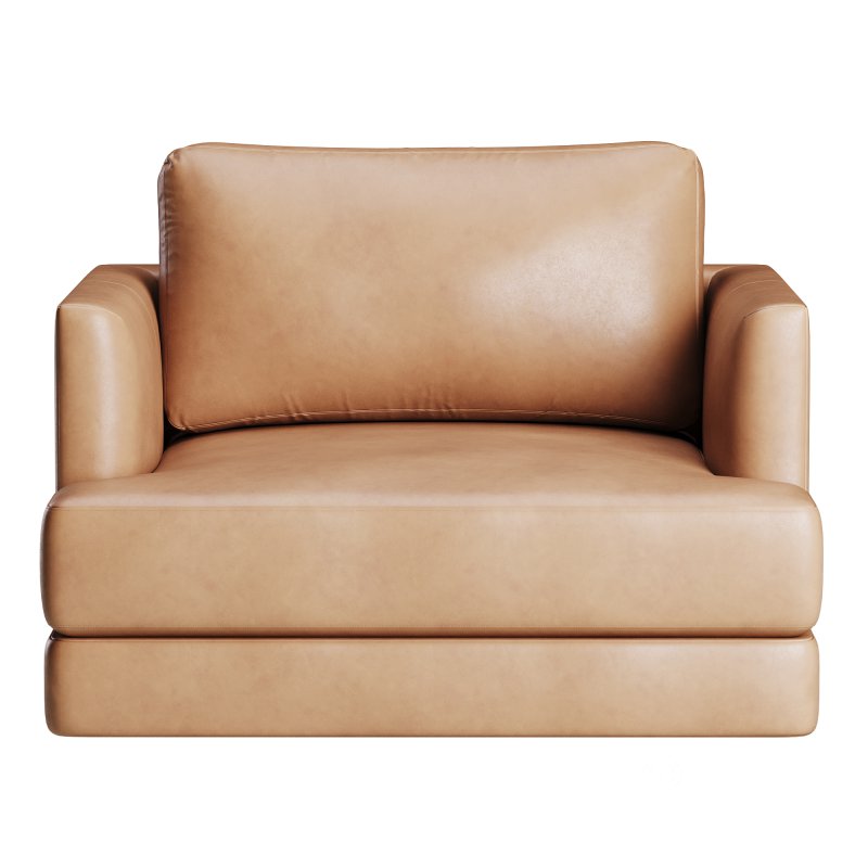 Haven Leather Chair and a Half Image 5