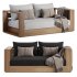 Hayman Teak 2 Seat Sofa - Thumbnail 3