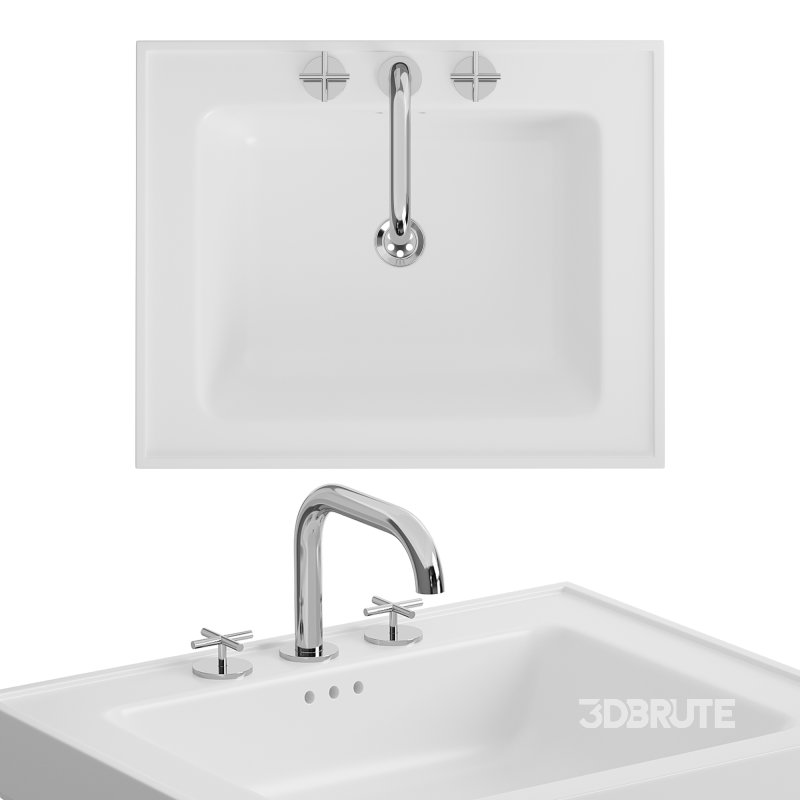 Burlington RIVIERA Washbasin Image 2