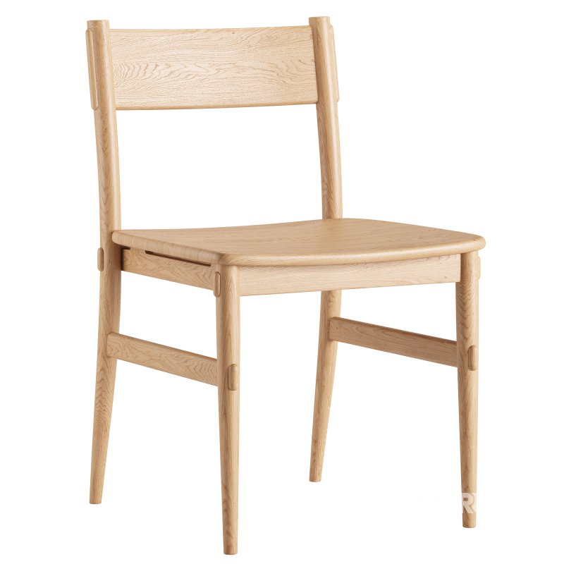 Merritt Oak Dining Chair Image 1