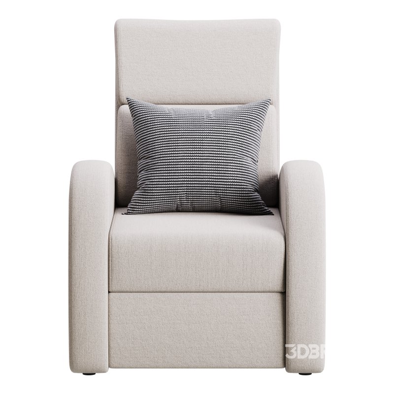 Armchair Seymar Fabric Velutto 01 Image 6