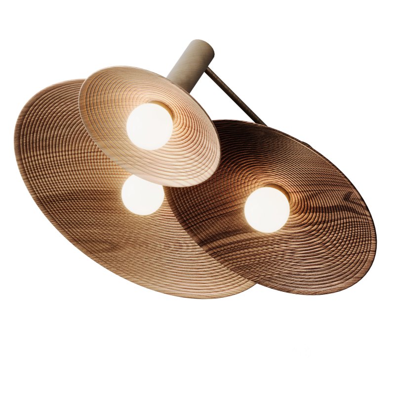 : Concentric Trio Ensemble wall lamp Image 1