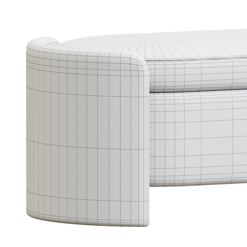 Jennifer Taylor Home Fuji Bench Image 6