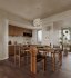 Modern living room and dining room kitchen interior scene - Thumbnail 7