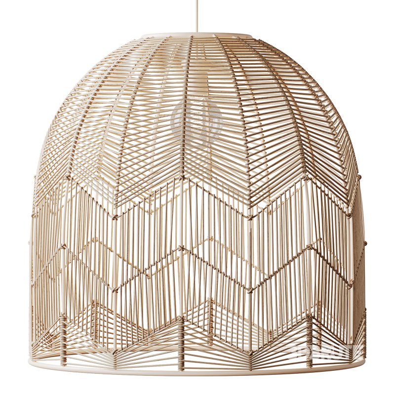 Basket Rattan Pendant Light Shades Image 8