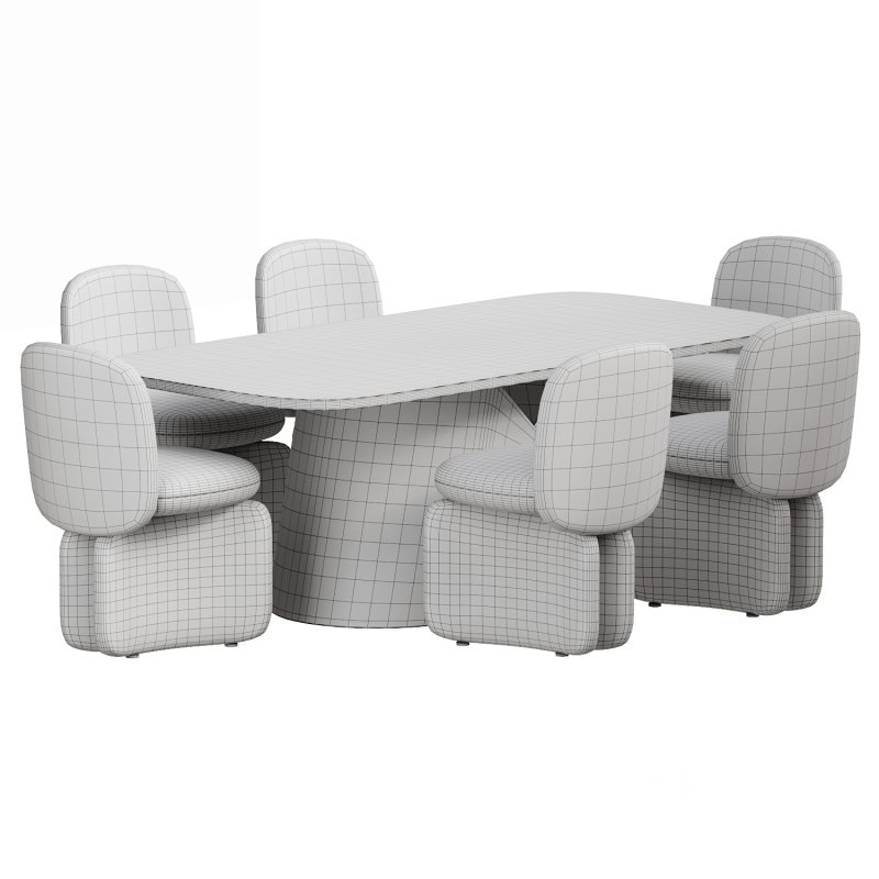 Kesse Chair and Siena Dining Table Image 5