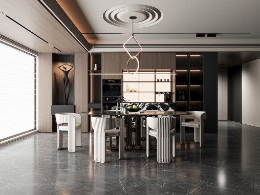 Modern dining room