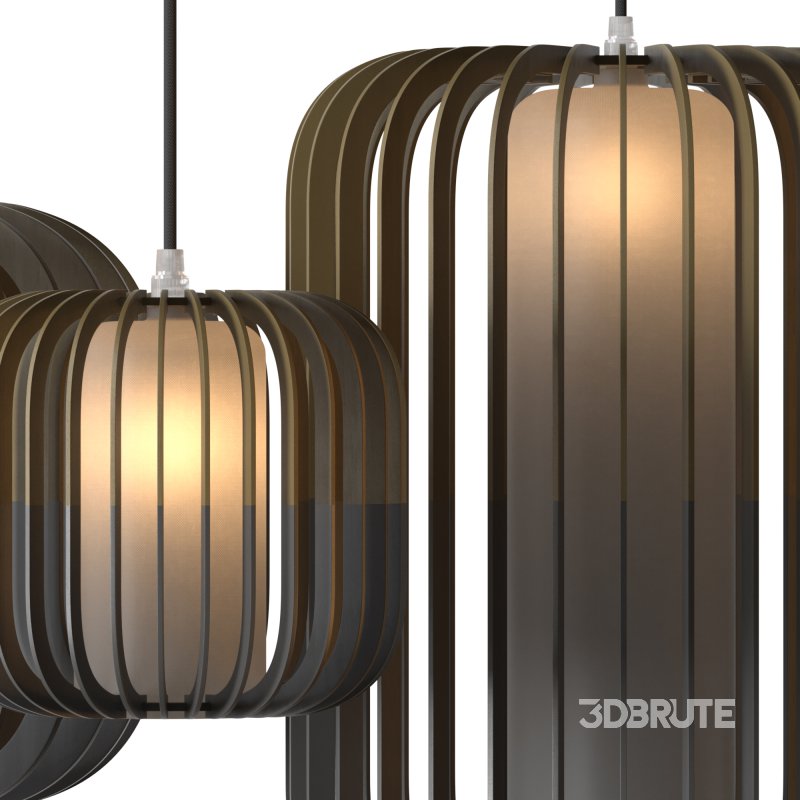 Nordic Wooden Pendant Lamp Image 8