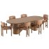 Madeira Chair and Olexey Oval Table - Thumbnail 2