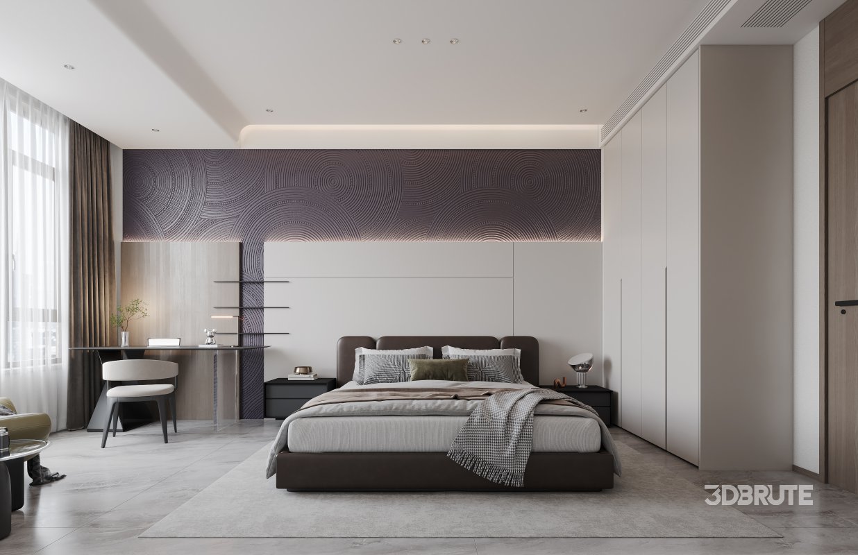 Modern bedroom Image 1