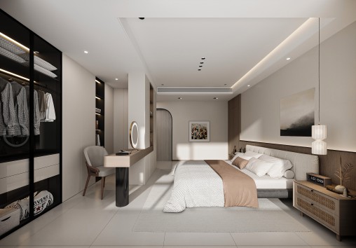 Modern bedroom