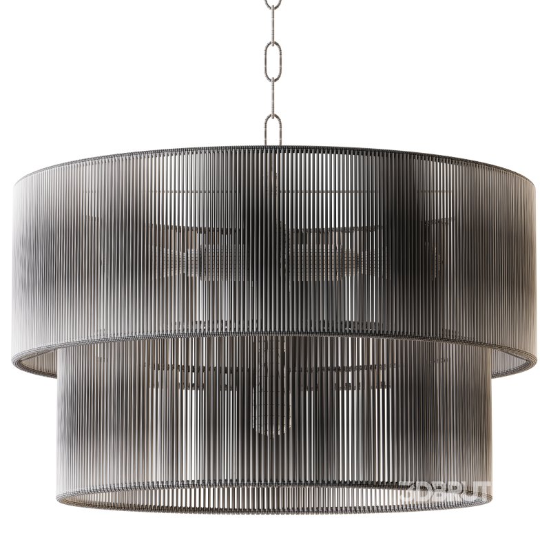 5-Lights Hand-Woven Rattan Pendant Light Image 9