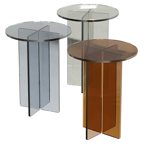 Iris Side Table In Skimmer