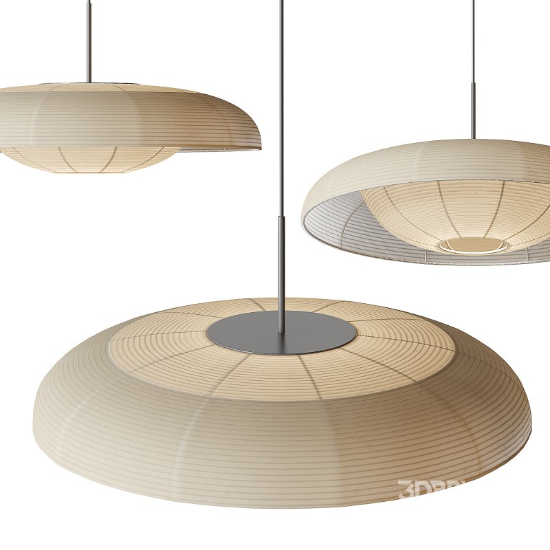 Baho Art Fabric Pendant Light Lampshade Image 3