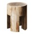 Woody Side Table Stool by Riva 1920 - Thumbnail 1