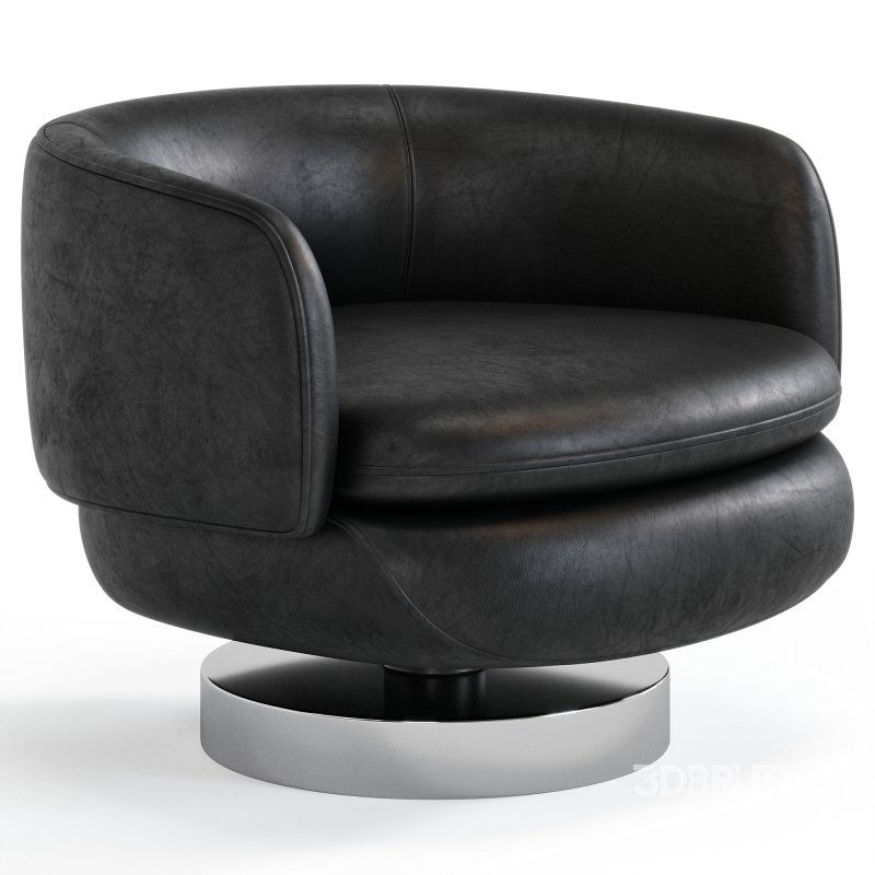 Vivienne Leather Armchair By Minotti Image 3