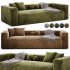 Bulky 2-sits sofa - Thumbnail 4