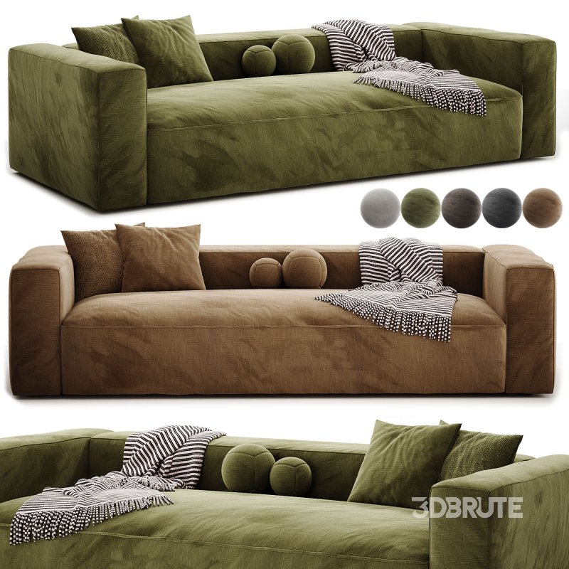 Bulky 2-sits sofa Image 4