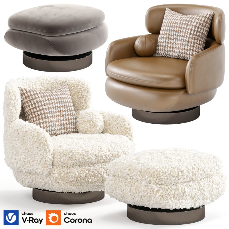 Vivienne Armchair By Minotti Image 1