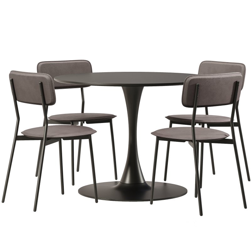 Osmond Chair and Tulip Table-Divan Image 3