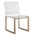 Hayman Teak and Aluminum Armless Dining Chair & Table-harbour - Thumbnail 4