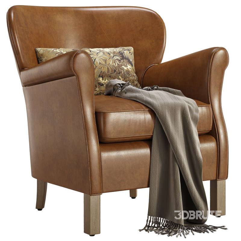 Wycliffe Chair-fourhands Image 1